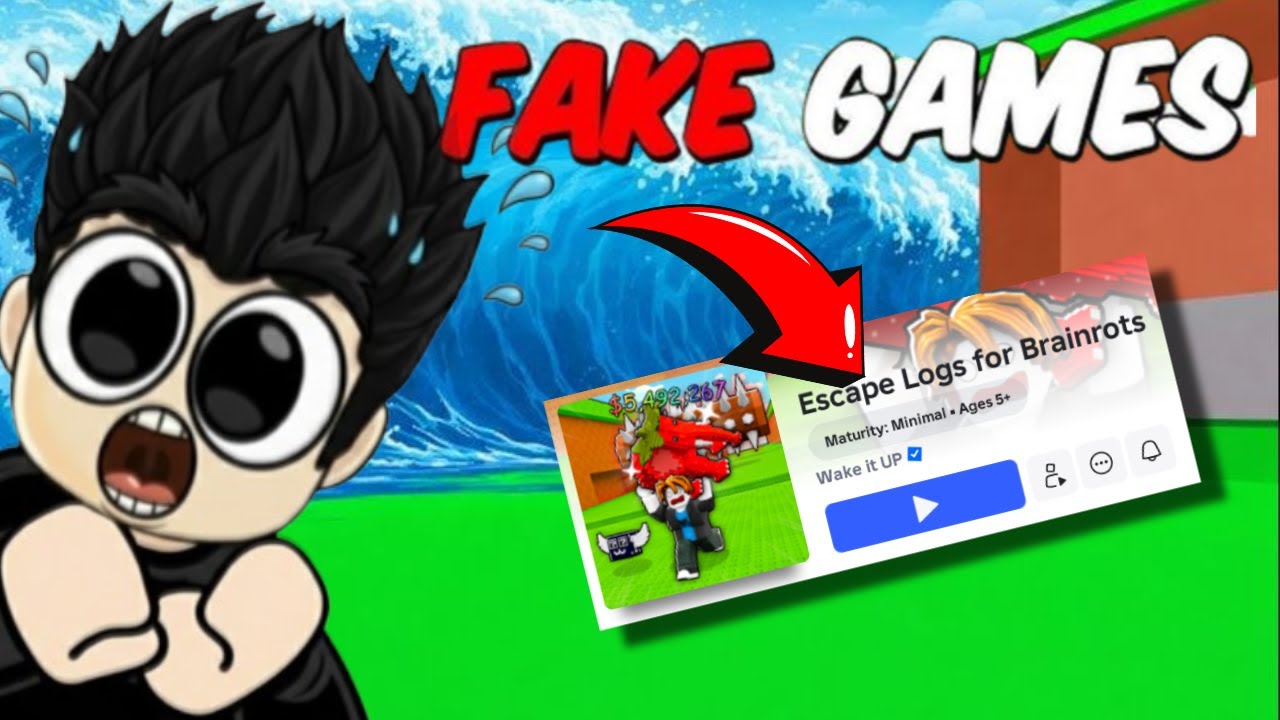 I PLAYED FAKE ESCAPE TSUNAMI FOR BRAINROT ROBLOX GAMES YouTube 