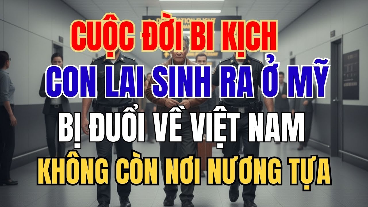 CUỘC ĐỜI BI KỊCH: CON LAI SINH RA Ở MỸ, BỊ ĐUỔI VỀ VIỆT NAM VÀ... KHÔNG CÒN NƠI NƯƠNG TỰA