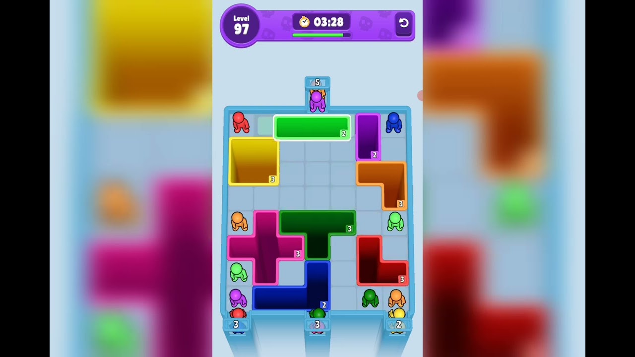 Drop Away Level 97 Solution Walkthrough