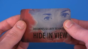 Copy protection printing technologies with a non-expert verification