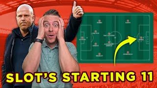 Arne Slot's LIVERPOOL STARTING 11 using only current players! In depth breakdown of Slot's formation