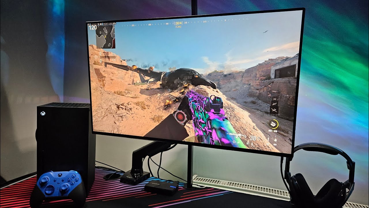 Xbox Series X MAX Settings 4K 120HZ HDR Modern Warfare 3 AFGHAN