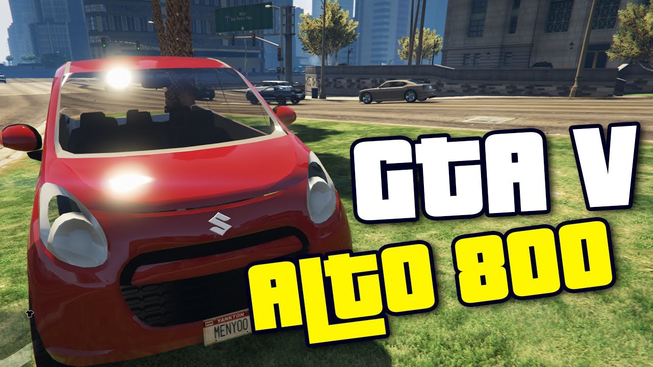 MEET INDIAN ALTO 800 ON GTA V | MALAYALAM TECHIES