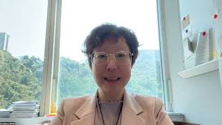 Anson Honghua WANG membacakan puisinya 'Wine' pada Resepsi Musim Semi Proverse 2026.