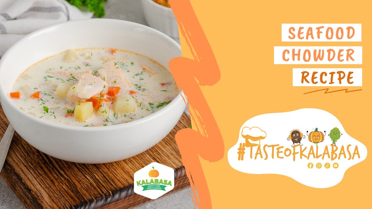 SEAFOOD CHOWDER l RECIPE YouTube