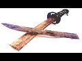 Restoration a broken sword - Restoration old rusty sword - Restore Japanese sword