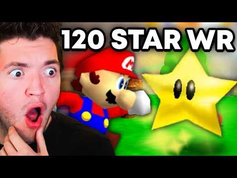Simply reacts to GROUNDBREAKING 120 Star WR Speedrun by Suigi