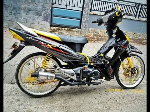 HONDA SUPRA 125 MODIF simple keren abis - YouTube