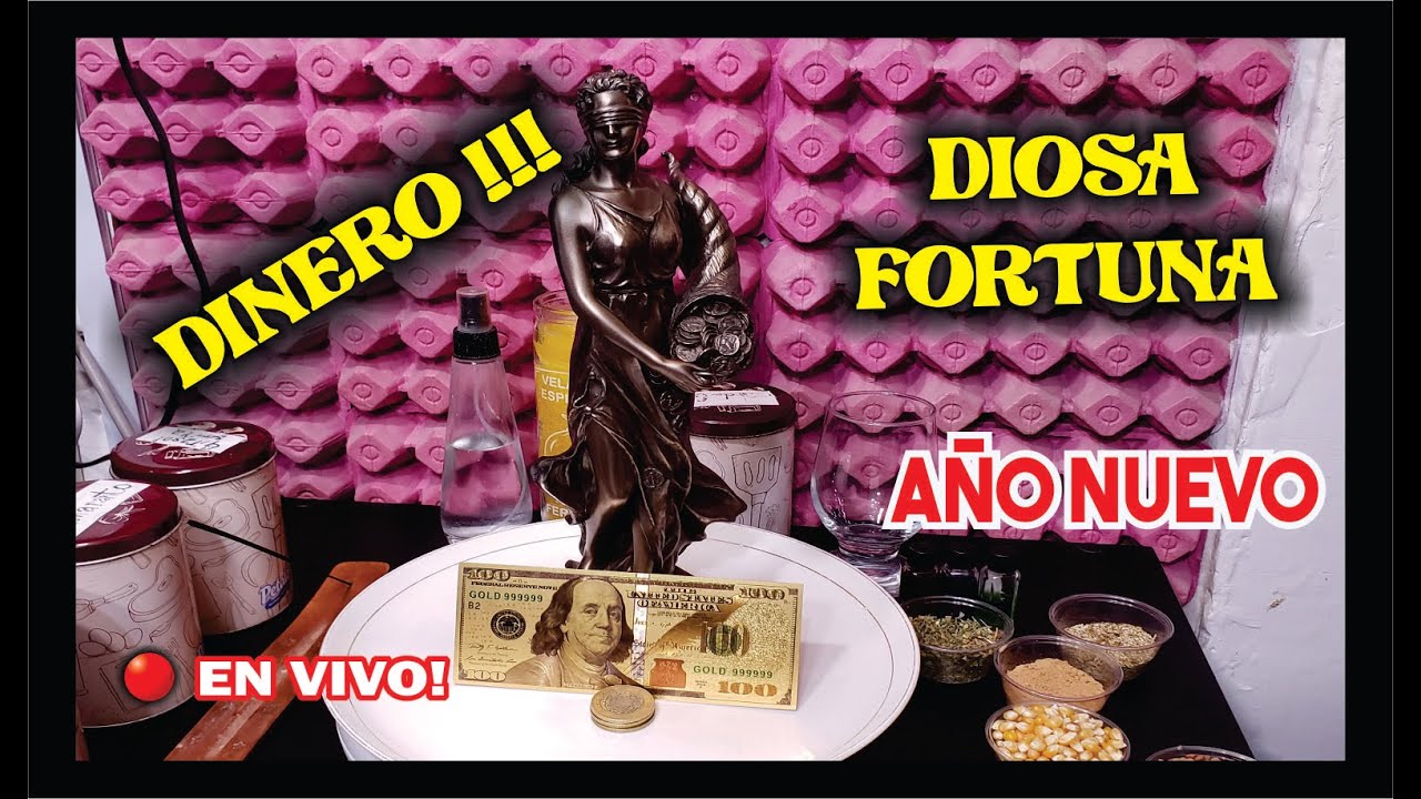 RITUAL PARA EL DINERO CON LA DIOSA FORTUNA (para año nuevo ...