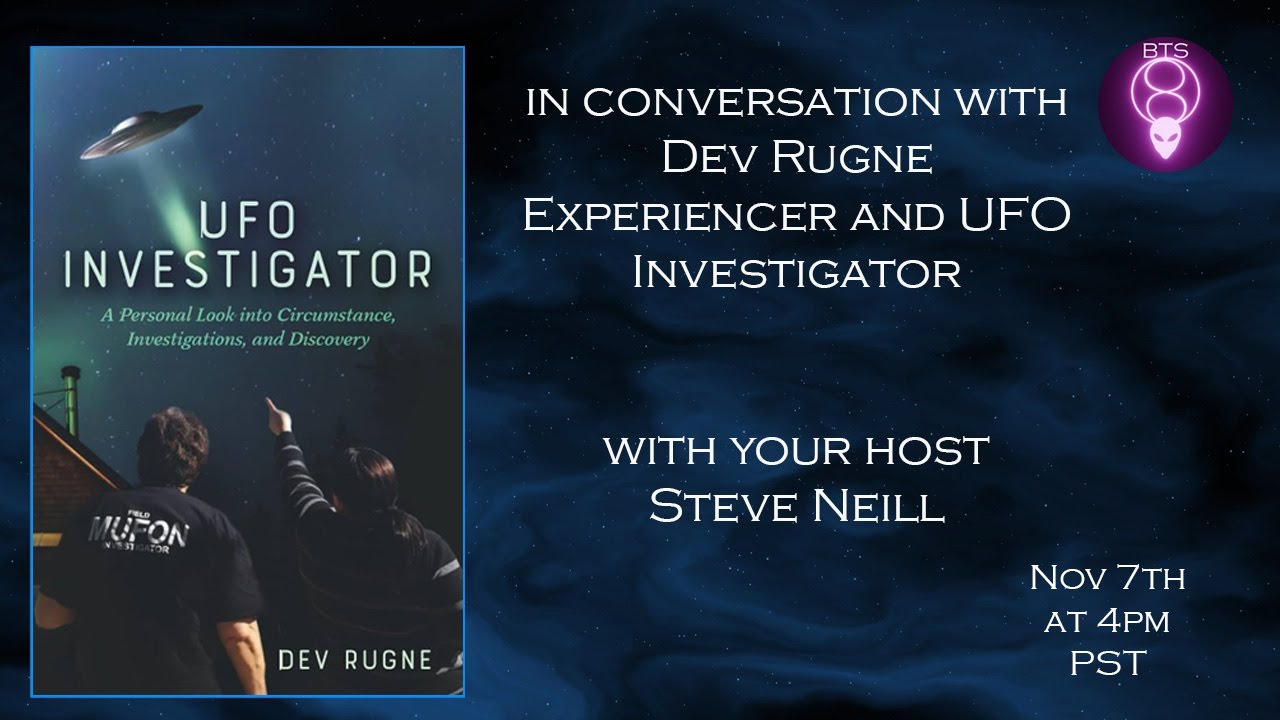 In Conversation with Dev Rugne, MUFON Assistant State Director - YouTube