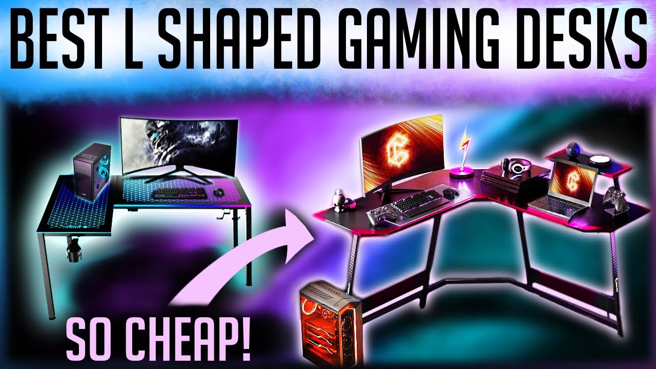 Best L Shaped Gaming Desks In 2023 | Top 5 | (Ultimate Gaming Setup) -  Youtube