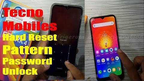 Tecno Spark 4 KC2 Hard Reset Password Pattern Unlock