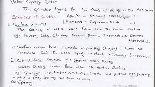 Complete Environment Engineering Short Notes