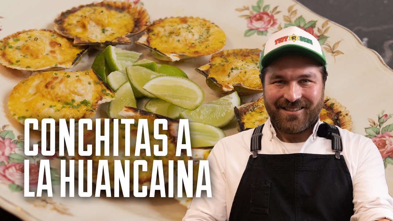 TE ENSEÑO A PREPARAR CONCHAS HUANCAÍNA | GIACOMO BOCCHIO