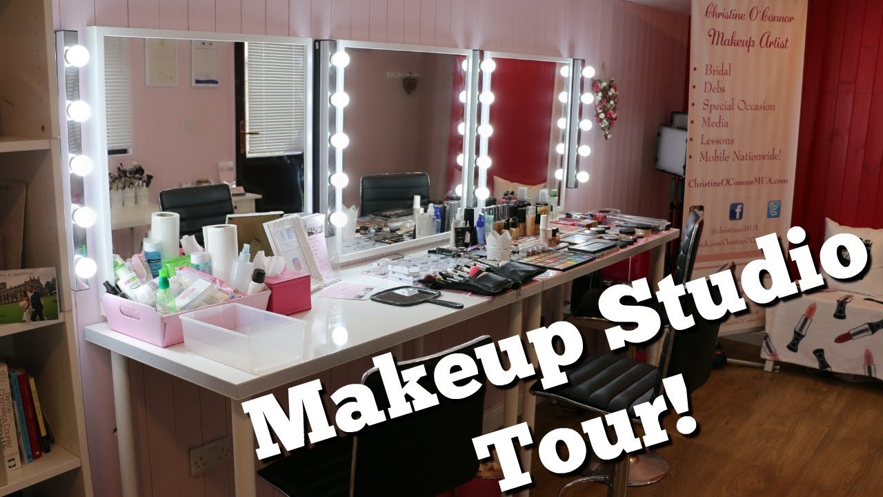 Makeup Studio Tour | ChristineMUA - YouTube