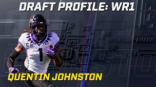 NFL DRAFT PROFILE: QUENTIN JOHNSTON - WR1 #nfl #nfldraft #tcu #big12