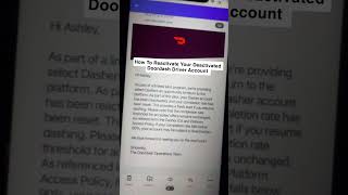 How To Reactivate Your Deactivated Doordash Driver Account #reactivation #deactivation