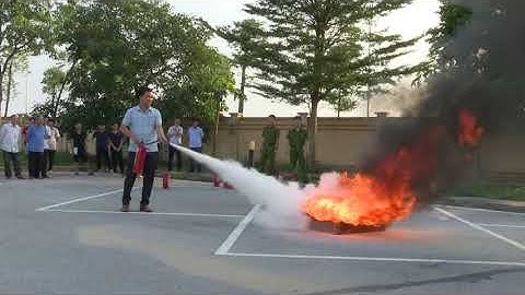 VIDEO:Trung tâm - Văn hóa - Thông tin - Thể thao huyện  tổ chức tập huấn nghiệp vụ PCCC&CNCH