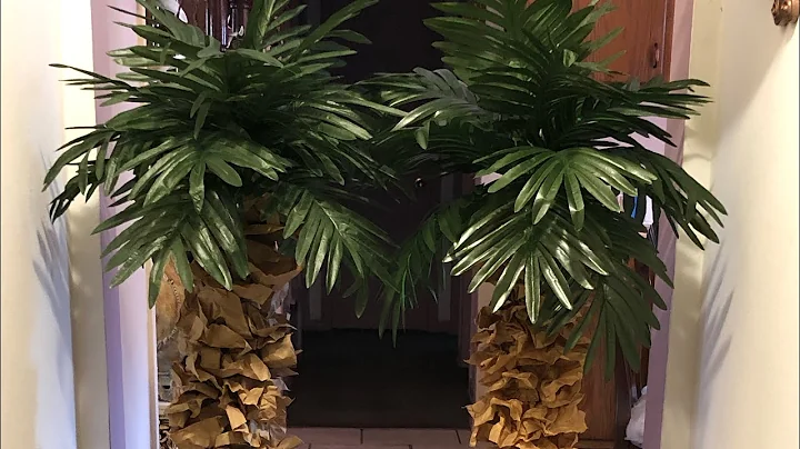 Dollar Tree Fake Palm Tree