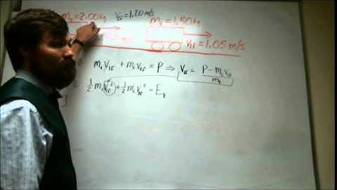 Elastic Collision Between Two Co-Proagating Carts Part 2