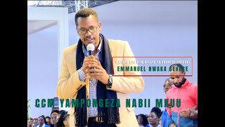 Mwenyekiti Wa Ccm Wilaya Ya Arumeru Na Mjumbe Wake Wampongeza Nabii Mkuu Kwa Kusaidia Jamii.