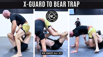 New Concept BJJ | X-Guard to Bear Trap | NoGi Coach Caleb Flippin