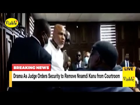Nnamdi Kanu Fights Back As Judge Orders Security to Remove Him from ...
