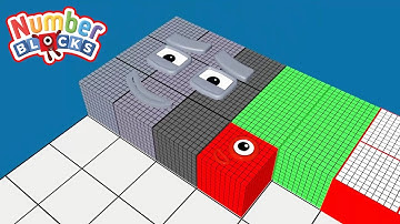 Looking For Numberblocks 100,000 Inside Puzzle Cube Colorful Tetris Numberblocks