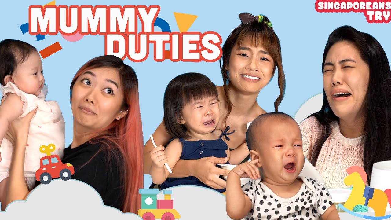 Сингапурская (для девочек) попытка: обязанности мамочки