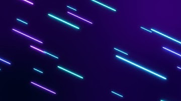 Neon Multi Color Line Background Light Down Animation Loop ||@ZWorkStudio|| Royalty Free || VJ Loop.