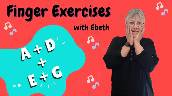 🎸Guitar Lesson for kids:🎸 Finger Exercises   D,A,E,G #guitar #kids