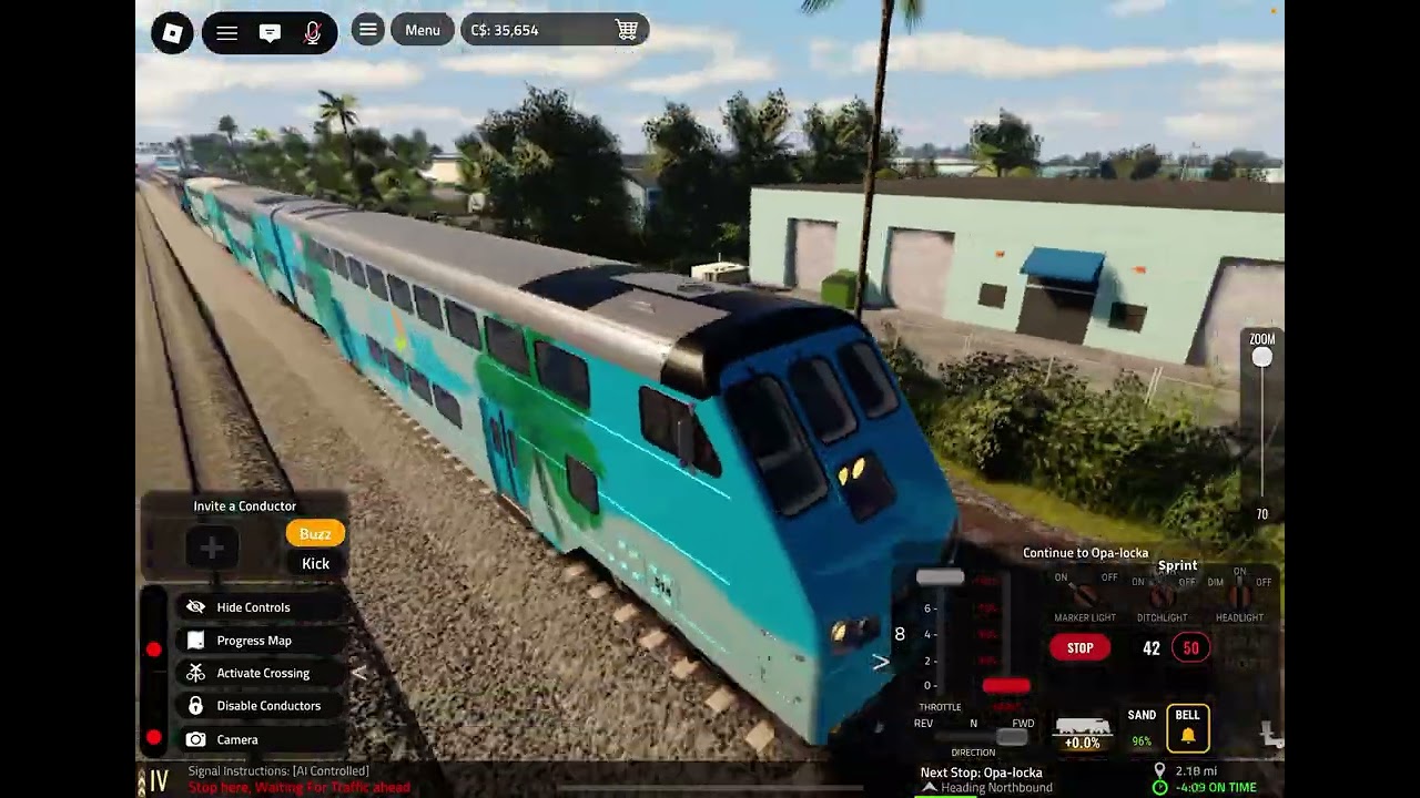 Driving the Rotem cab car in RSU￼￼