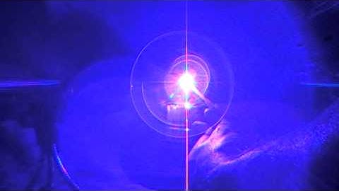 3.8w 445nm 9m diode burning test