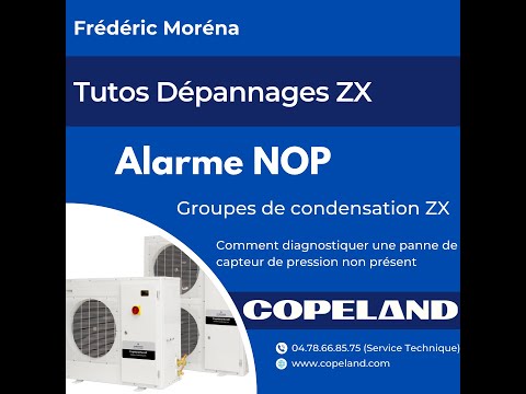 Video No. 21 How to troubleshoot a NOP alarm on a ZX condensing unit
