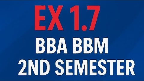 Exercise 1.7(Qn 5 to 11) | TU BBA, BBM, Second Semester | Consumer Surplus & Producer Surplus 