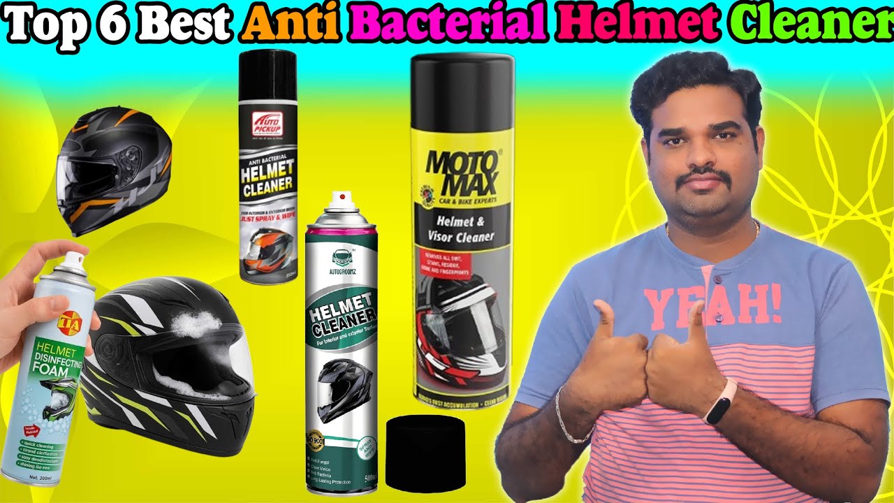 ✅ Top 6 Best Helmet Cleaner In India 2025 With Price |Helmet Cleanser Spray Review & Comparison