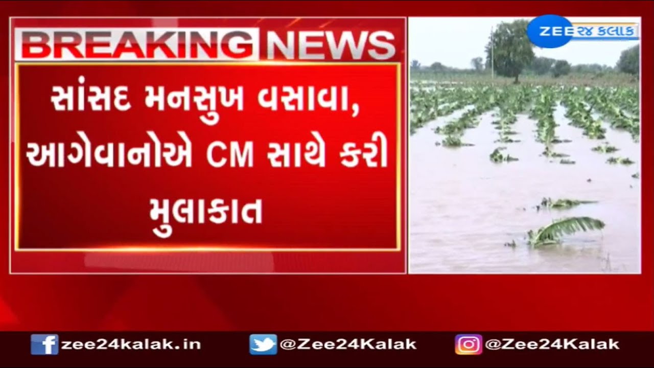 MP Vasava, others demand addition in relief package for crop loss due to flood in Narmada river