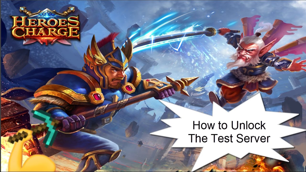 Heroes Charge - Como liberar o Test Server (How to unlock the test ...