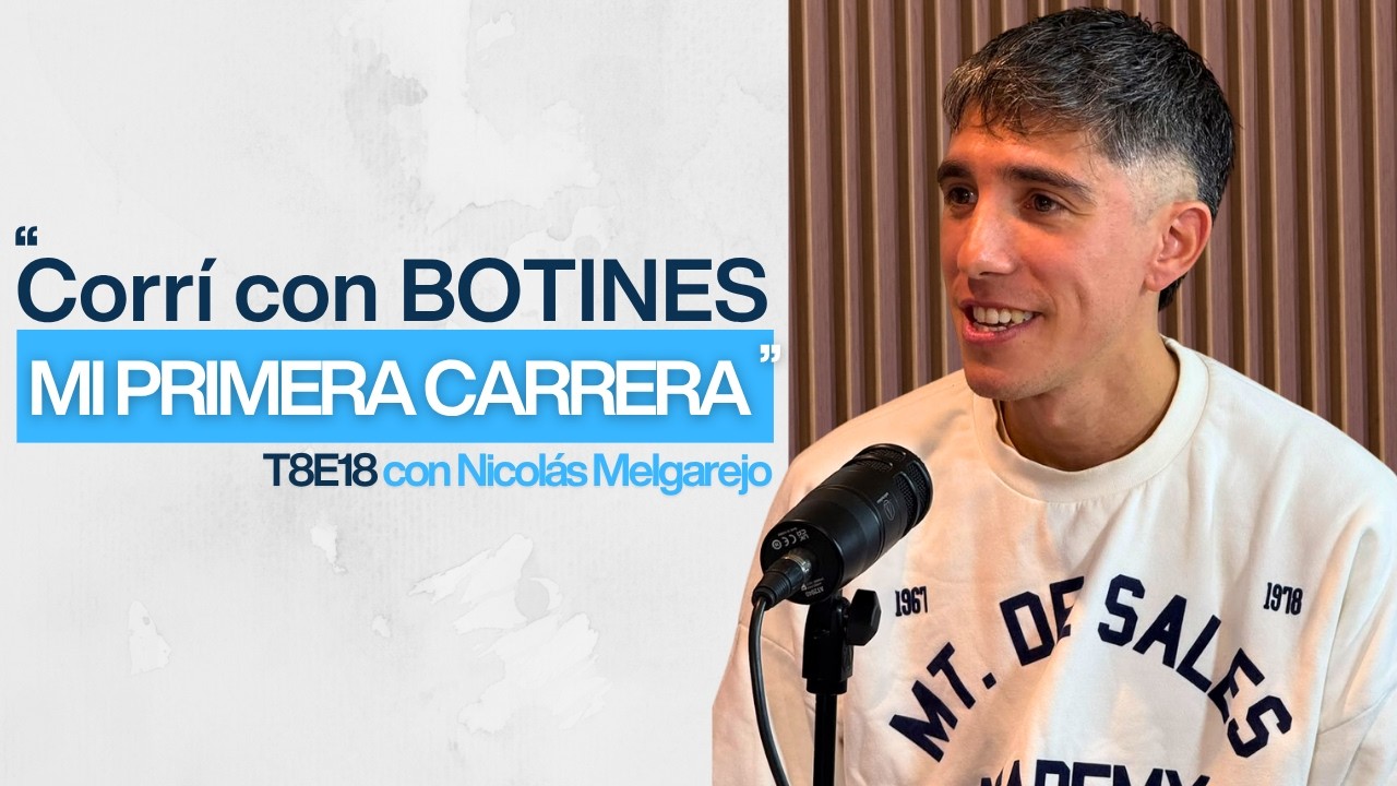 Nicolás Melgarejo: de correr carreras con apenas 10 años a preparar a los atletas del futuro