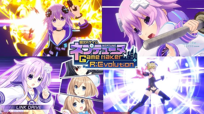 Game Hyperdimension Neptunia Game Maker R Evolution Famitsu DX Pack 3D  Crystal Nintendo Switch