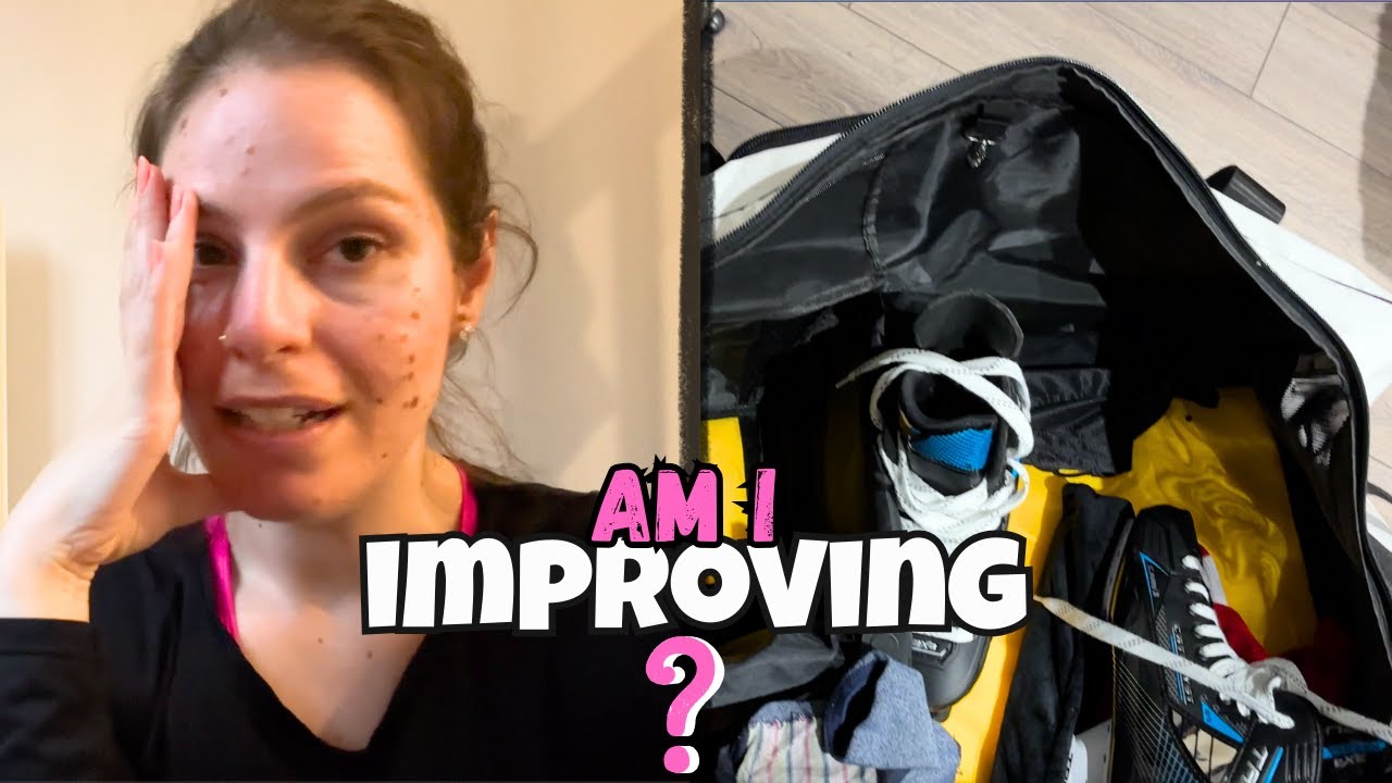 😬 My 2nd Ice Hockey Practice as a Beginner (It’s Getting Real!)