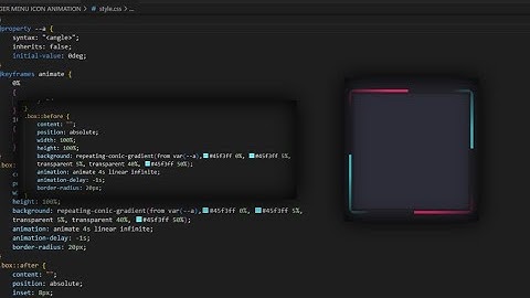 How To Make Awesome Border Animation Effects Using CSS repeating conic gradient