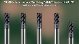 Melin Tool - Machining 6Al-4V Titanium with VXMG5 End Mills screenshot 2