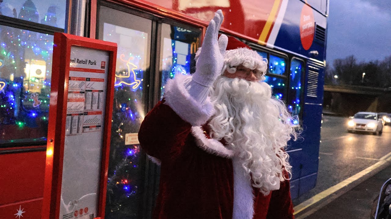 Go North East Santa Bus Tour 2022