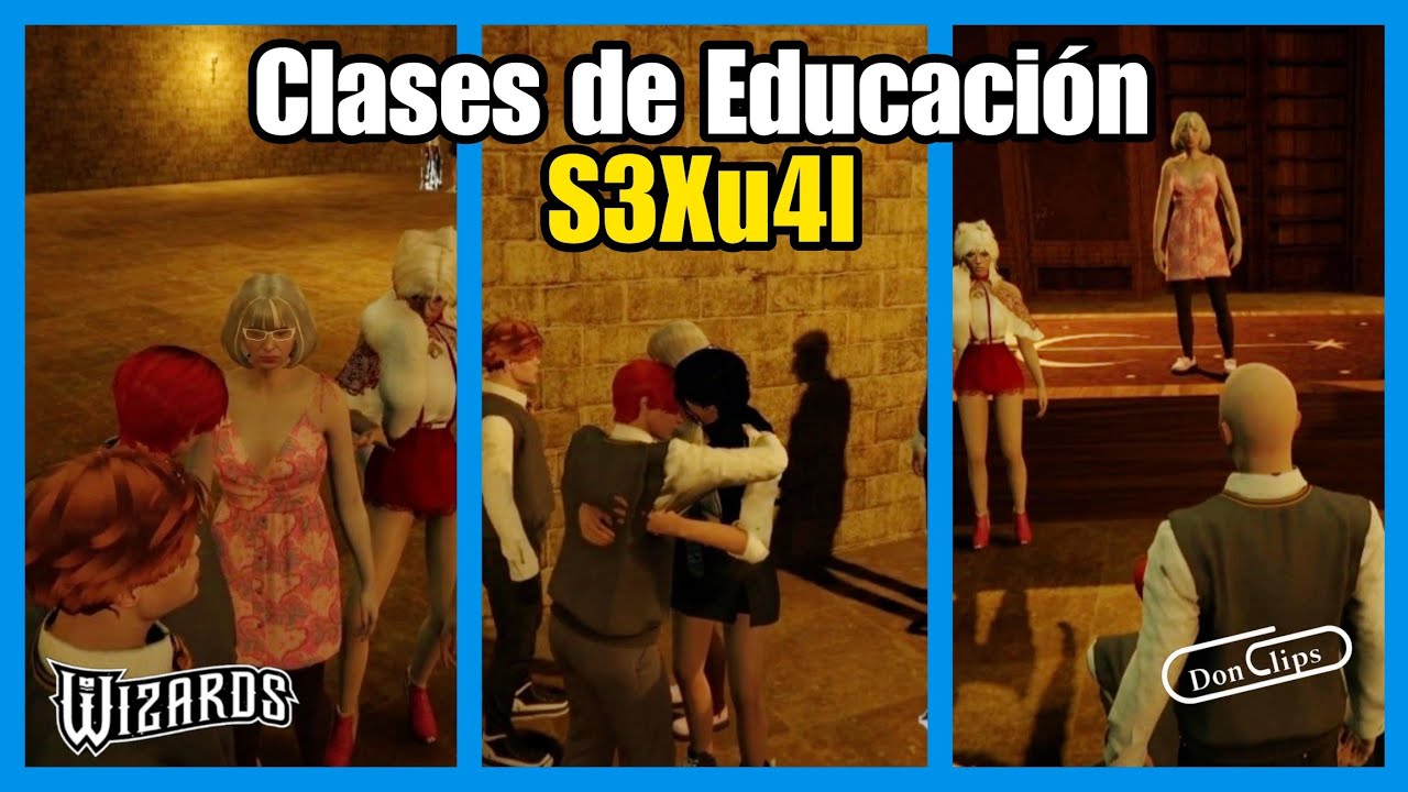 HALFONSO (Nexxuz) Rafita Noa Reciben CLASES de EDUCACIÓN S3Xu4L Wizards Rp
