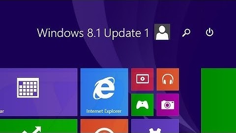 Windows 8.1 Update 1 First Look Introduction Review