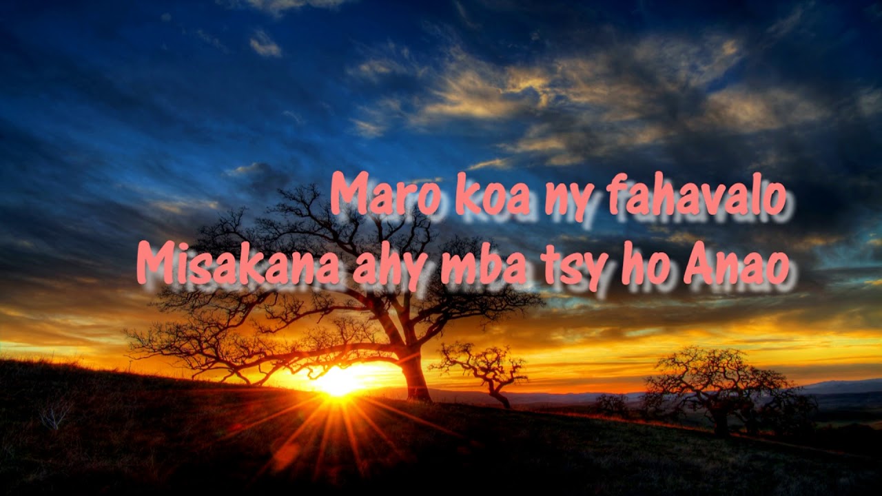 RAHA SITRAKAO - Riampeo - karaoke