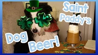 DIY BEER FOR DOGS! Special Saint Patrick's Day Beer Recipe for Dogs! How to Make Doggy Beer! โ๏ธ๐ถ๐บ