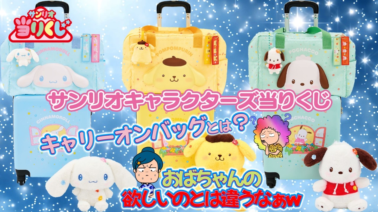 Sanrio] Sanrio Characters Lottery 🎀 Shocking 990 yen 😱 Can an