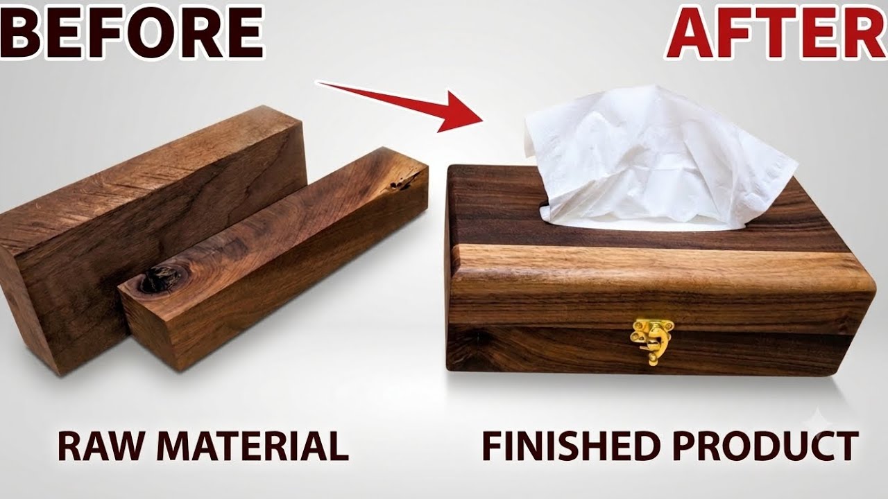Budget DIY: Turning Worthless Scrap Wood into a Luxury Masterpiece!